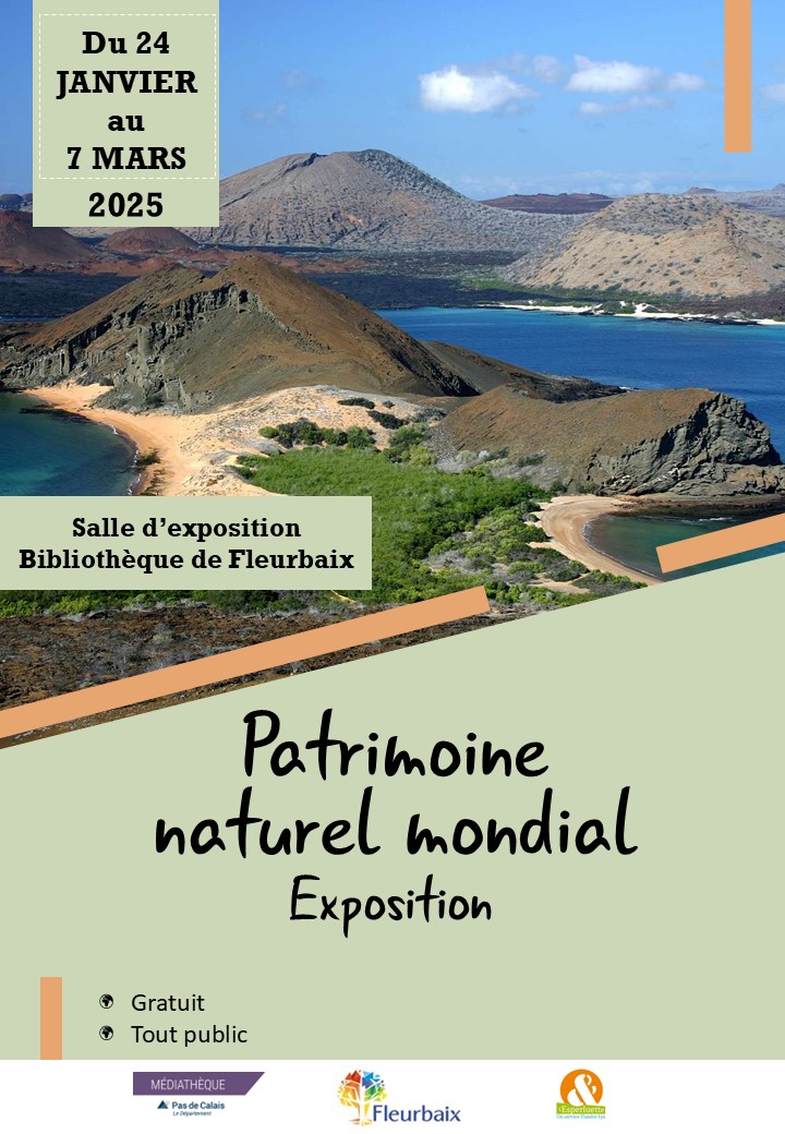 2025 24 01 au 07 03 Expo Patrimoine Naturel Mondial